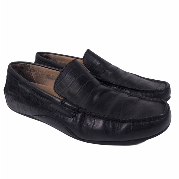 SPERRY Top-Sider Croc Driving Slip On Moc Loafers - Picture 1 of 9